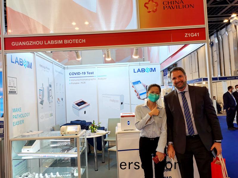 【展會(hui)迴(hui)顧(gu)】藍勃(bo)生(sheng)物(wu)精(jing)綵(cai)亮相2022 MEDLAB Middle East